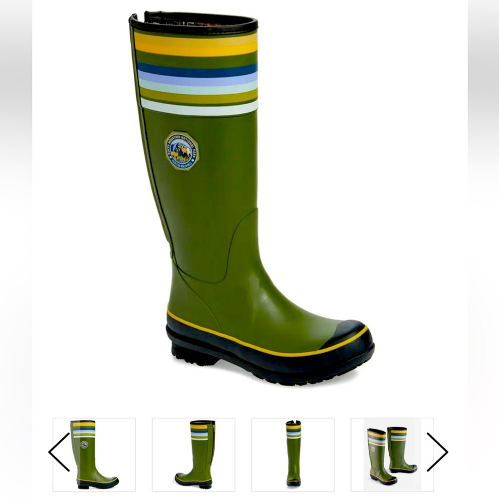 Pendleton Women's National Park Tall Rain Boot - Rocky Mountain Olive